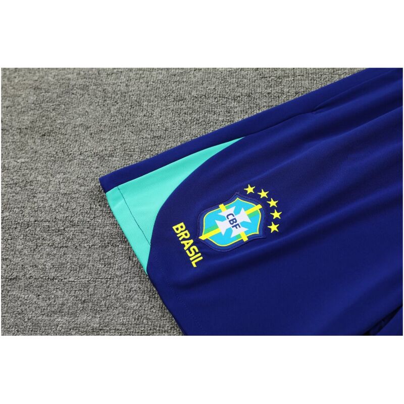 Mens Brazil Singlet Suit Blue 2024