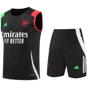 Mens Arsenal Singlet Suit Black 2024/25