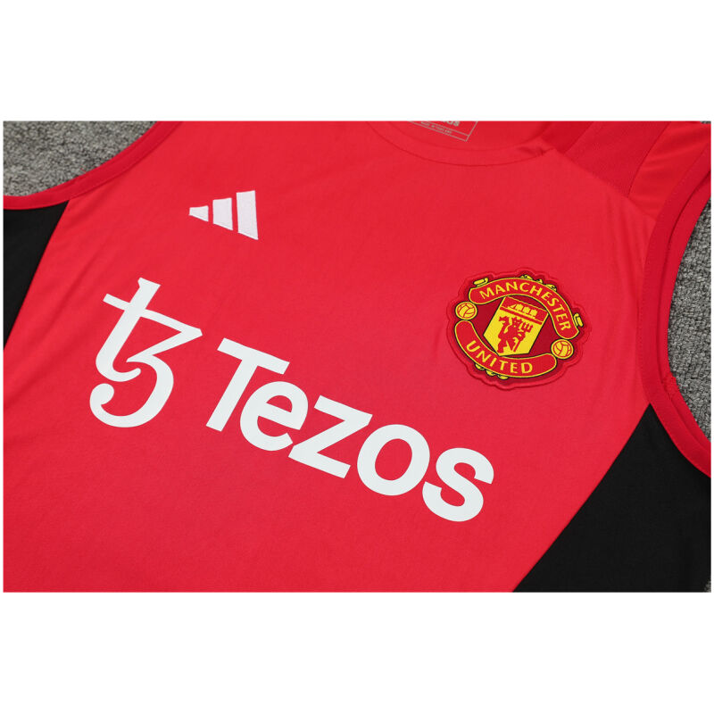 Mens Manchester United Singlet Suit Red 2024/25