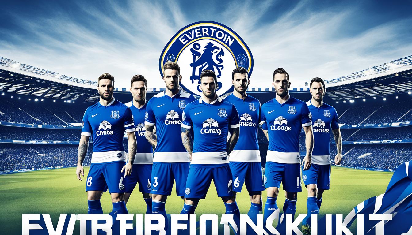 Everton Jersey+Team Introduction