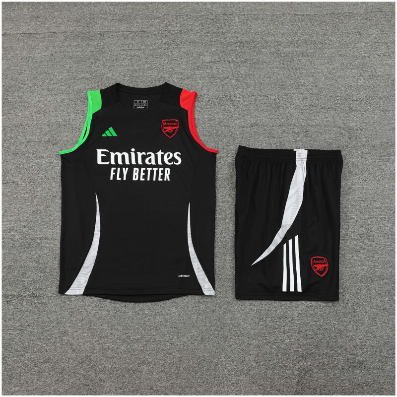 Mens Arsenal Singlet Suit Black 2024/25