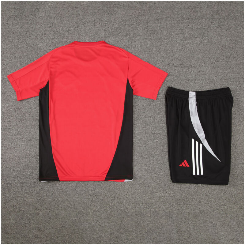 Mens Manchester United Short Training Suit Red 2024/25