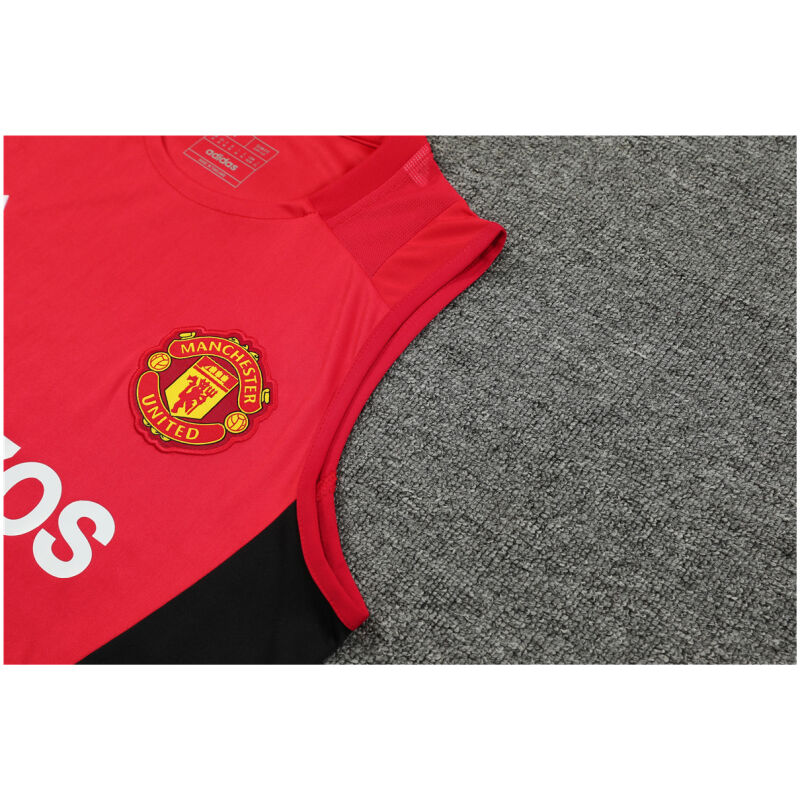 Mens Manchester United Singlet Suit Red 2024/25