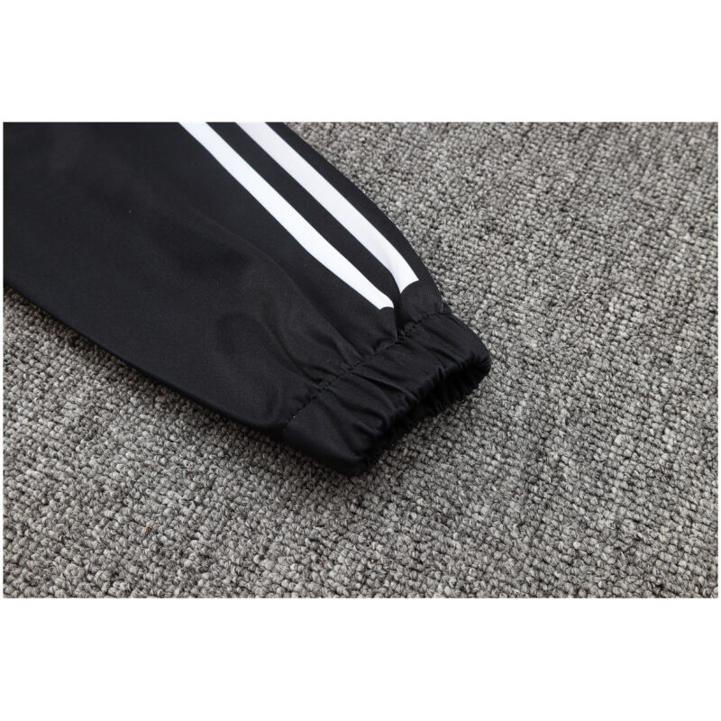 Herren Deutschland Jacke + Hose Trainingsanzug Schwarz 2024
