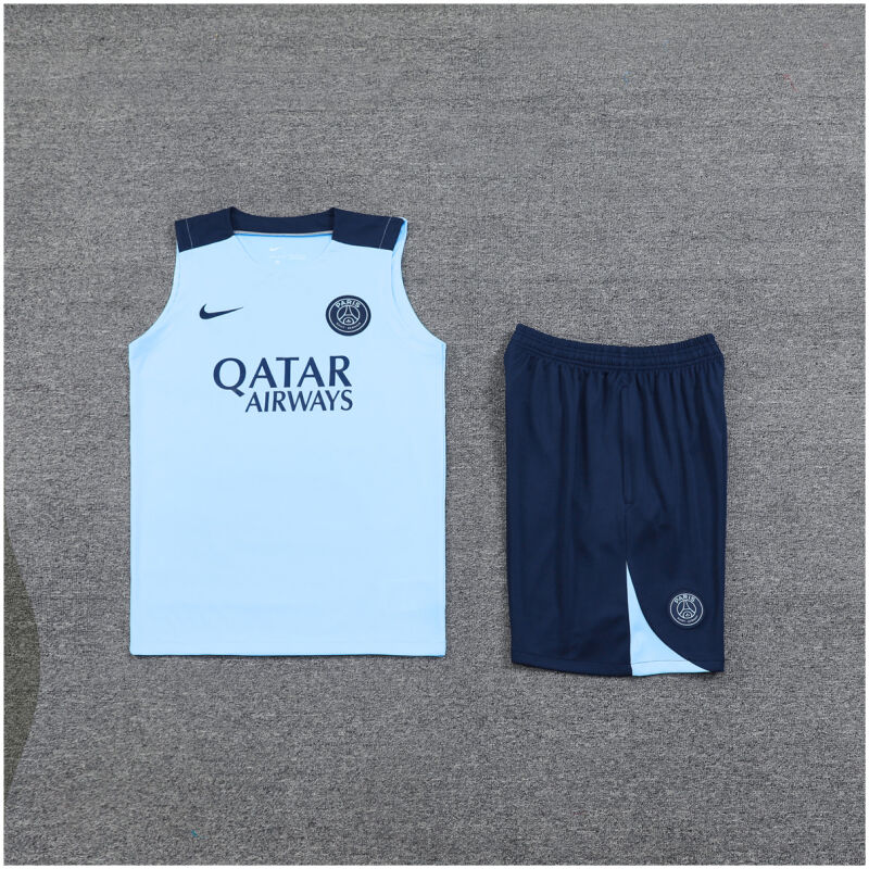 Mens PSG Singlet Suit Light Blue 2024/25