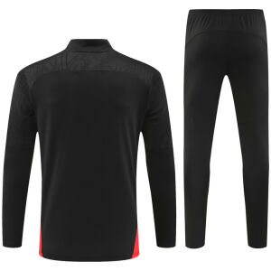 Mens AC Milan Training Suit Black 2024/25