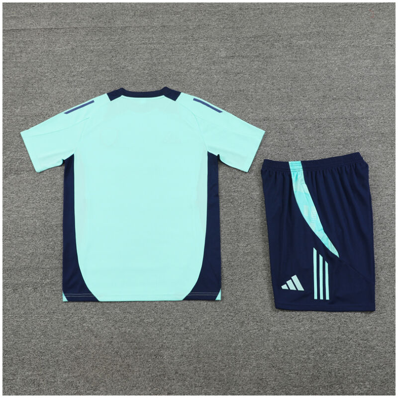 Kids Arsenal Short Training Suit Cyan 2024/25