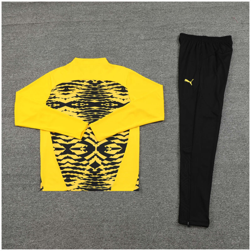 Mens Borussia Dortmund Training Suit Yellow 2024/25