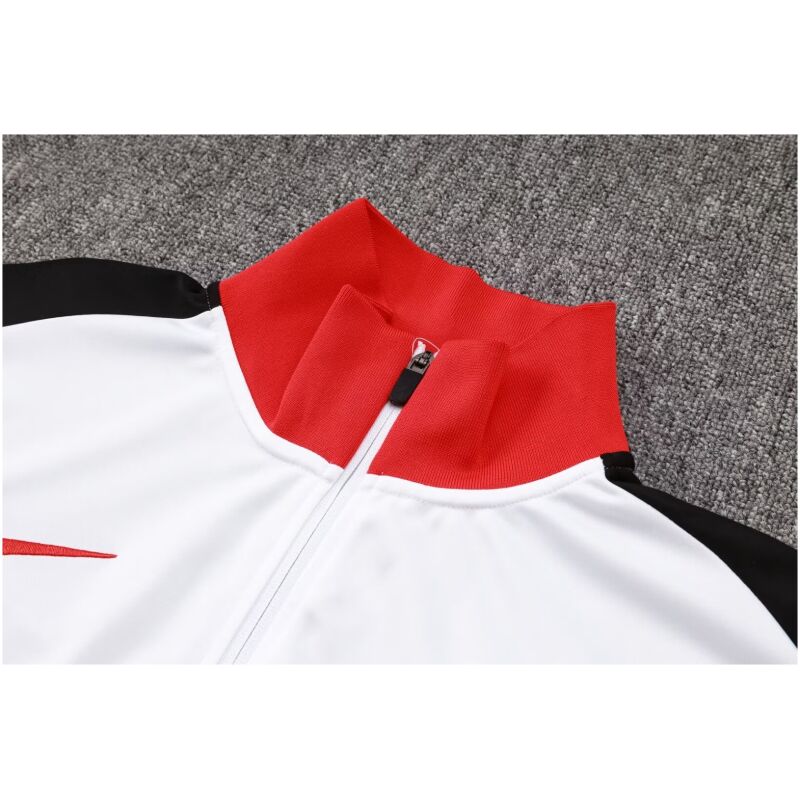Mens Liverpool Jacket + Pants Training Suit White 2024/25