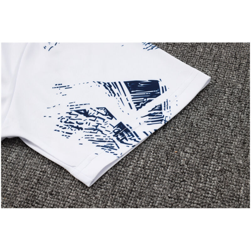 Mens PSG Polo Shirt White 2024/25