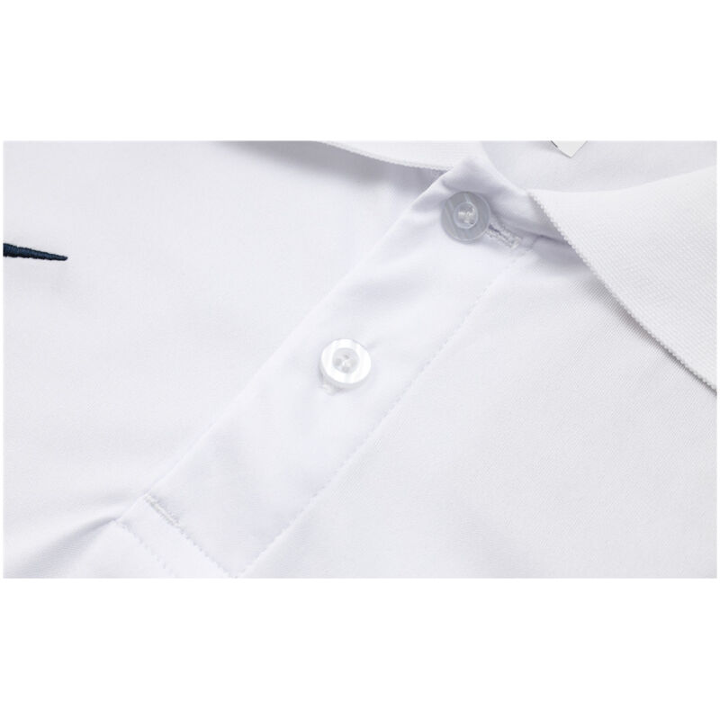 Mens PSG Polo Shirt White 2024/25