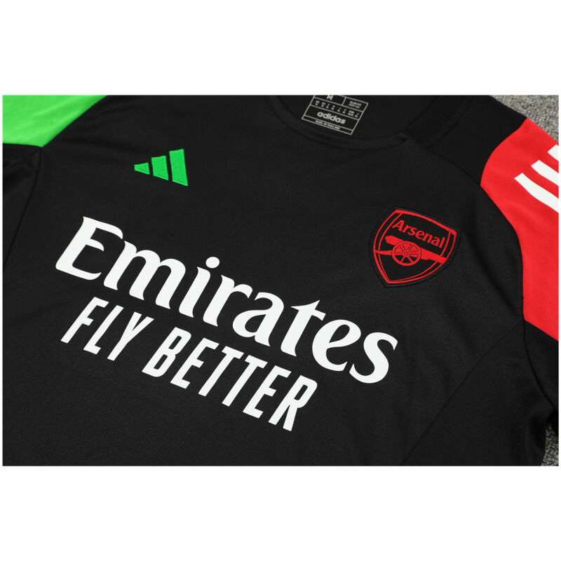 Mens Arsenal Short Training Suit Black 2024/25