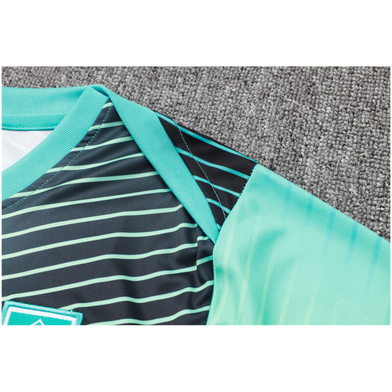 Mens Korea Short Training Suit Green 2024