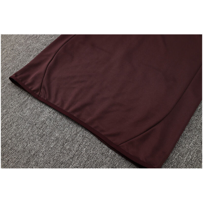 Mens Bayern Munich Jacket + Pants Training Suit Burgundy 2024/25