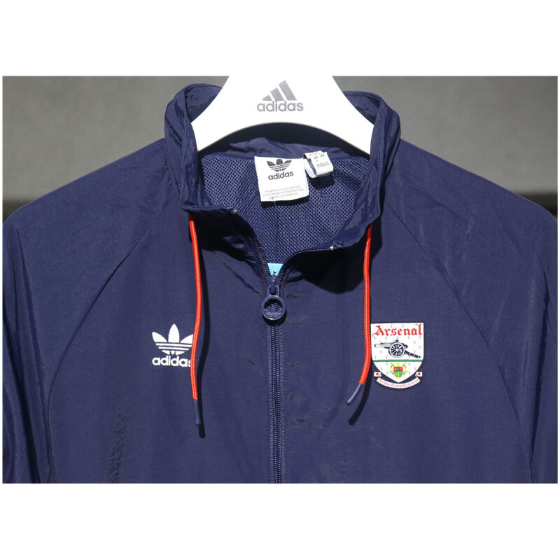 Mens Arsenal Retro All Weather Windrunner Royal 1991/93
