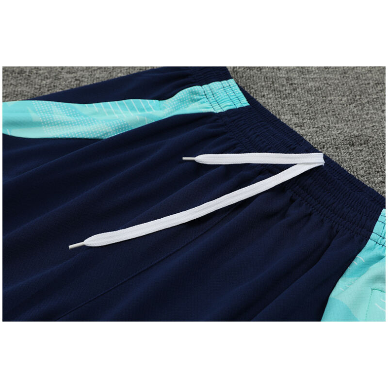 Mens Arsenal Short Training Suit Cyan 2024/25