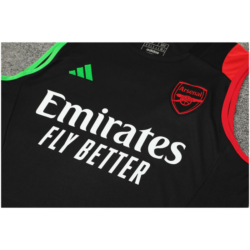 Mens Arsenal Singlet Suit Black 2024/25