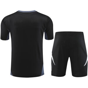 Mens Manchester United Short Training Suit Black 2024/25