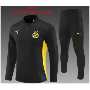Kids Borussia Dortmund Training Suit Black 2024/25