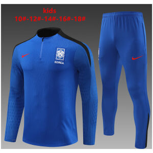 Kids Korea Training Suit Blue 2024
