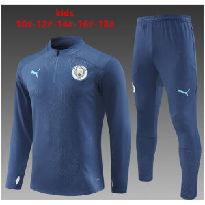 Kids Manchester City Training Suit Royal 2024/25