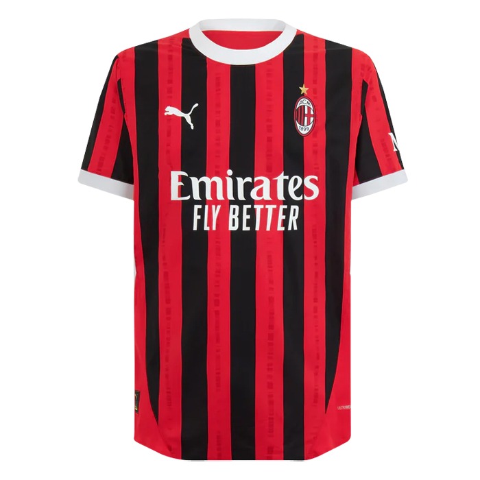 Mens AC Milan Home Authentic Jersey 2024/25 – Match
