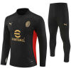 Mens AC Milan Training Suit Black 2024/25
