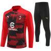 Mens AC Milan Training Suit Red 2024/25