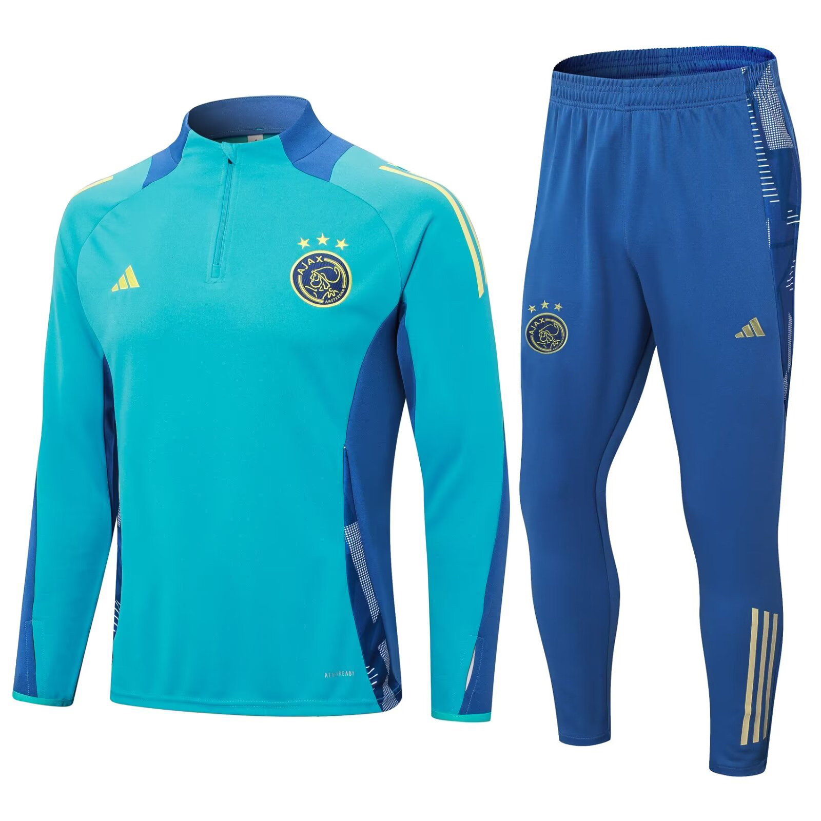 Mens Ajax Training Suit Blue 2024/25