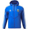 Mens Argentina Retro All Weather Windrunner Blue