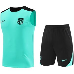 Mens Atletico Madrid Singlet Suit Green 2024/25