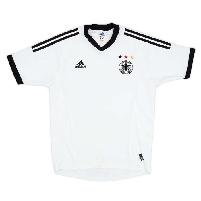 Mens Germany Retro Home Jersey 2002