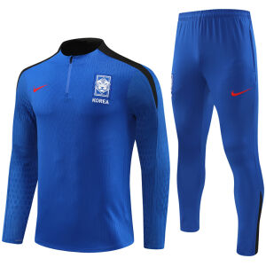 Mens Korea Training Suit Blue 2024