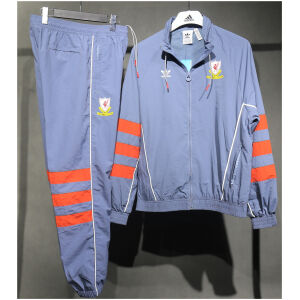 Mens Liverpool Retro All Weather Windrunner Royal 1991/93