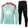 Mens Liverpool Training Suit Light Green 2024/25