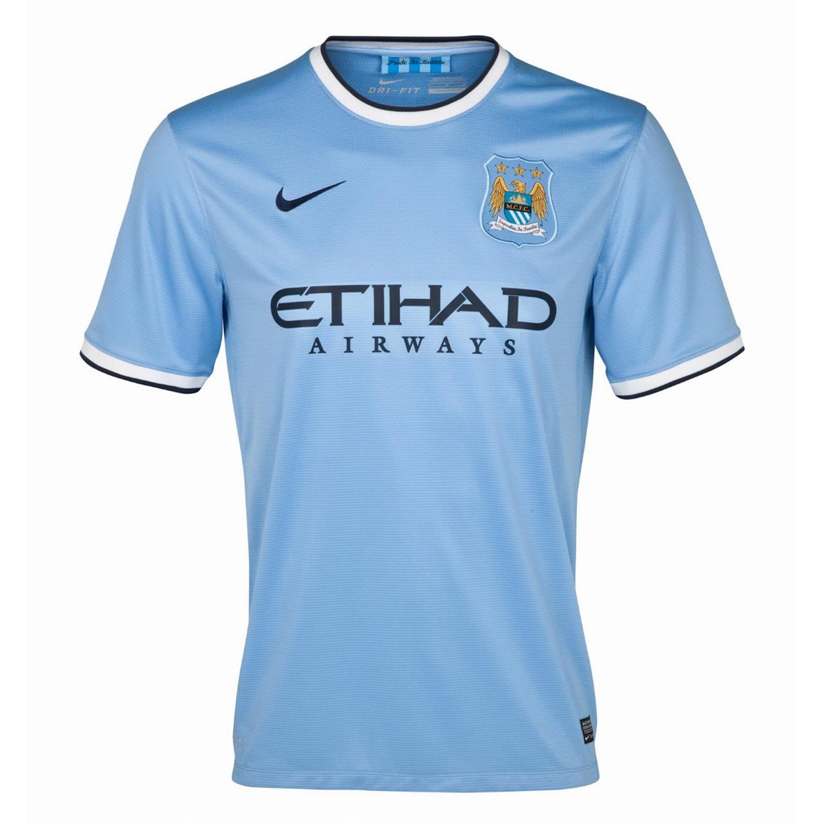 Mens Manchester City Retro Home Jersey 2013/14