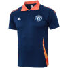 Mens Manchester United Polo Shirt Royal 2024/25