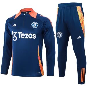 Mens Manchester United Training Suit Royal 2024/25