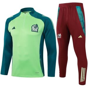 Mens Mexico Training Suit Green 2024