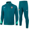 Mens Portugal Jacket + Pants Training Suit Green 2024