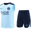Mens PSG Singlet Suit Light Blue 2024/25