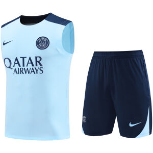 Mens PSG Singlet Suit Light Blue 2024/25