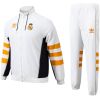 Herren Real Madrid Retro All Weather Windrunner Weiß 1991/93