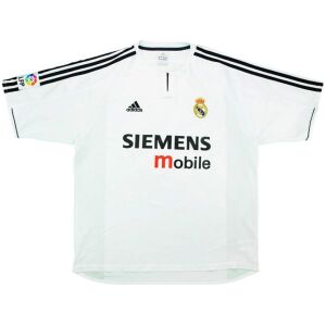 Mens Real Madrid Retro Home Jersey 2003/04