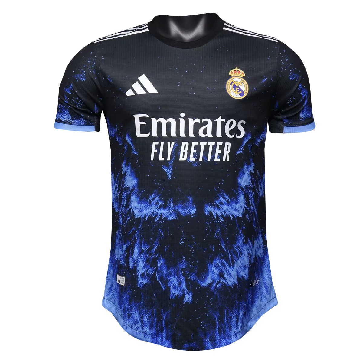 Mens Real Madrid Special Edition Blue Authentic Jersey 2024/25 – Match