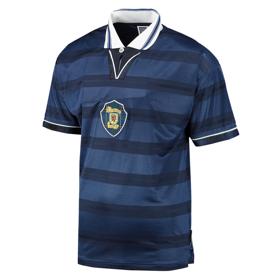 Mens Scotland Retro Home Jersey 1998/2000