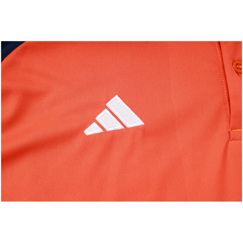 Mens Manchester United Polo Shirt Orange 2024/25