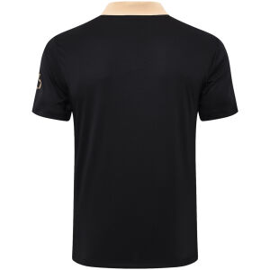 Mens Barcelona Polo Shirt Black 2024/25