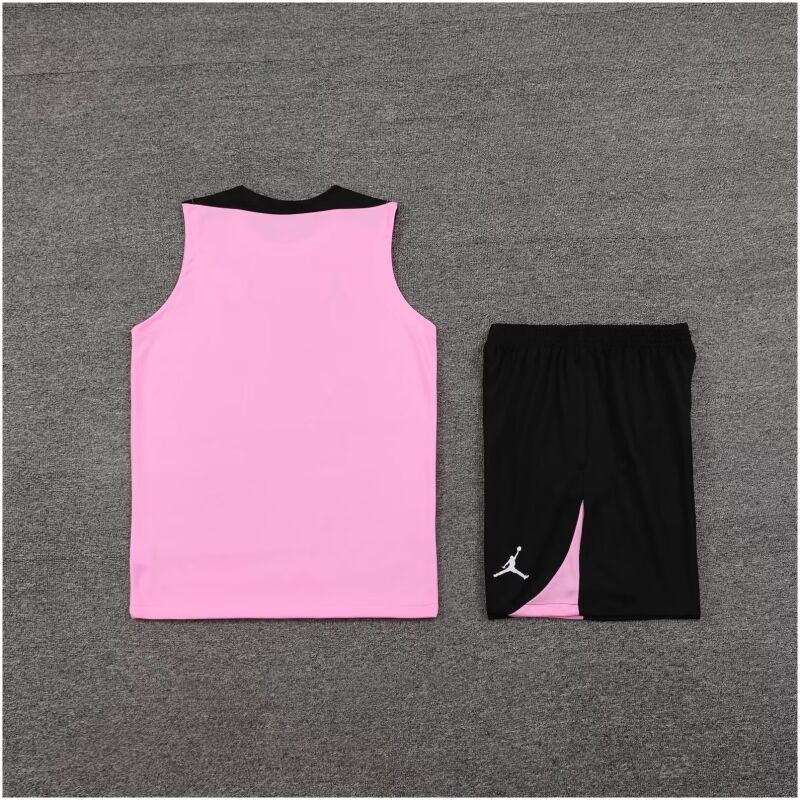 Mens PSG x Jordan Singlet Suit Pink 2024/25