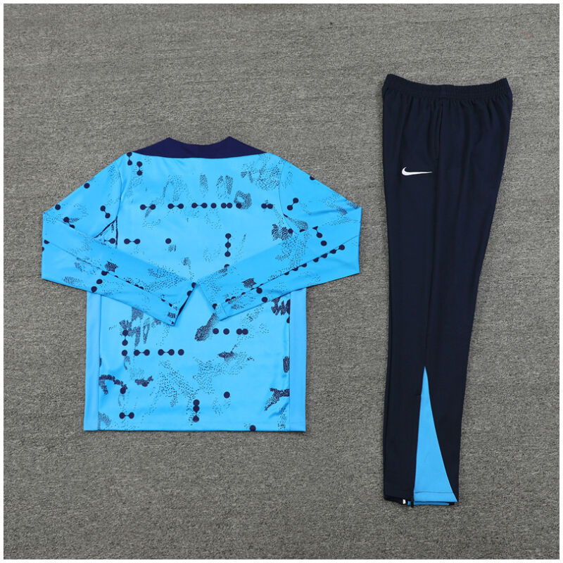 Kids Chelsea Training Suit Blue Dots 2024/25